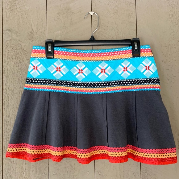 Free People Dresses & Skirts - Free People Mini Embroidered Skirt